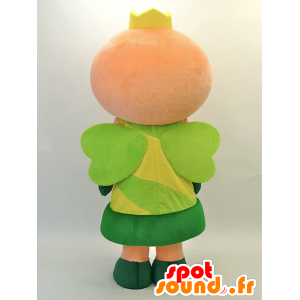 Kurutchi mascotte. Fata Mascotte, Verde Principessa - MASFR28460 - Yuru-Chara mascotte giapponese