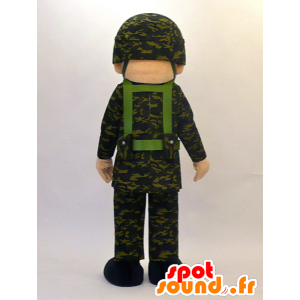 Mascotte de Mamoru kun. Mascotte d'homme militaire - MASFR28462 - Mascottes Yuru-Chara Japonaises