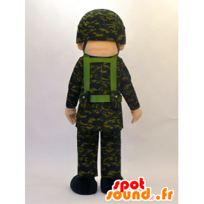 Mascot Mamoru kun. Mascot militaire man - MASFR28462 - Yuru-Chara Japanse Mascottes