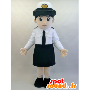 Mascot aeromoça, muito elegante em uniforme - MASFR28463 - Yuru-Chara Mascotes japoneses