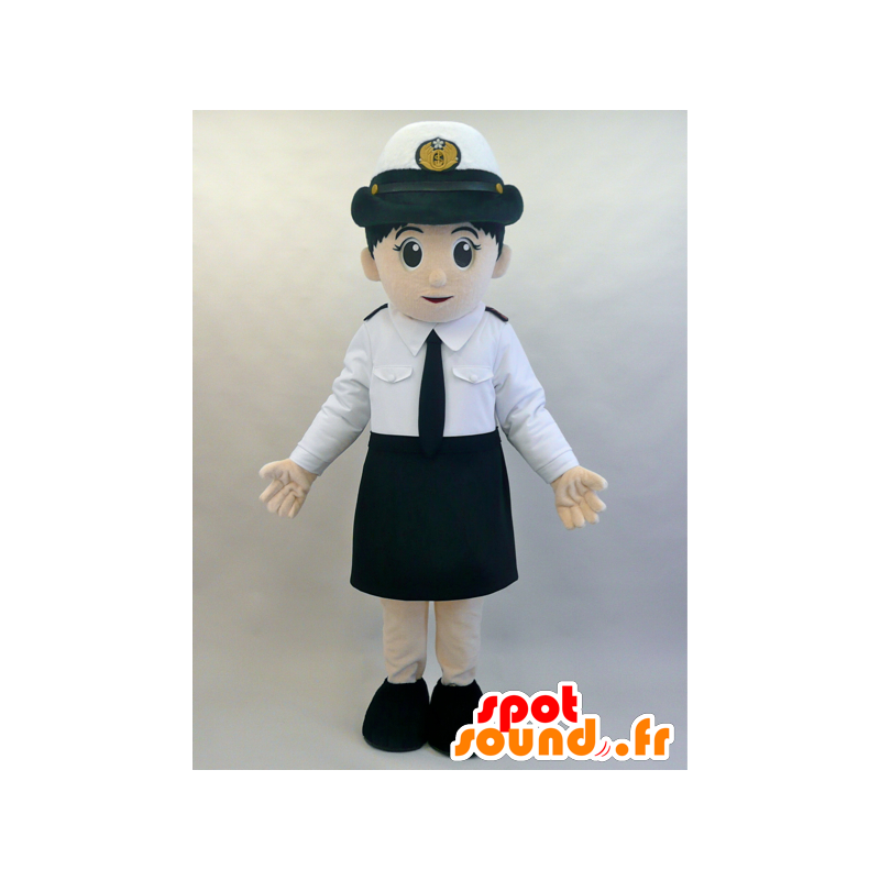 Mascotte air hostess, very elegant in uniform - MASFR28463 - Yuru-Chara Japanese mascots