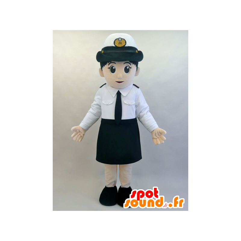 客室乗務員のマスコット、非常にエレガント、制服を着た-MASFR28463-日本のゆるキャラのマスコット
