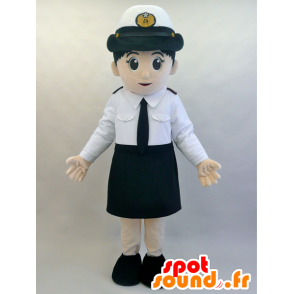 Mascotte Stewardess, sehr elegant in Uniform - MASFR28463 - Yuru-Chara japanischen Maskottchen