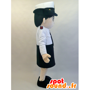 Mascotte d'hôtesse de l'air, très élégante, en uniforme - MASFR28463 - Mascottes Yuru-Chara Japonaises