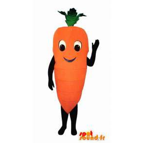 Mascot giant carrot, malicious - MASFR007221 - Mascot of vegetables