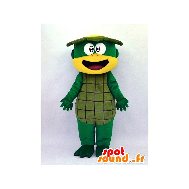 Mascot Kappa-kun, tartaruga verde de sorriso - MASFR26126 - Yuru-Chara Mascotes japoneses