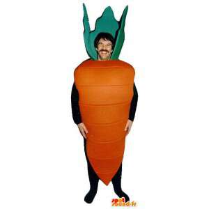 Maskotti jättiläinen porkkana - MASFR007224 - vihannes Mascot