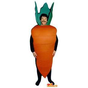 Mascot giant carrot - MASFR007224 - Mascot of vegetables