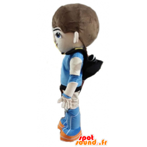 Mascot futuristische jongen superheld - MASFR028505 - superheld mascotte