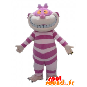 Mascot Cheshire Cat from Alice in Wonderland - MASFR028508 - Cat mascots