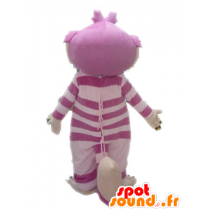 Maskottchen-Cheshire-Katze von Alice im Wunderland - MASFR028508 - Katze-Maskottchen