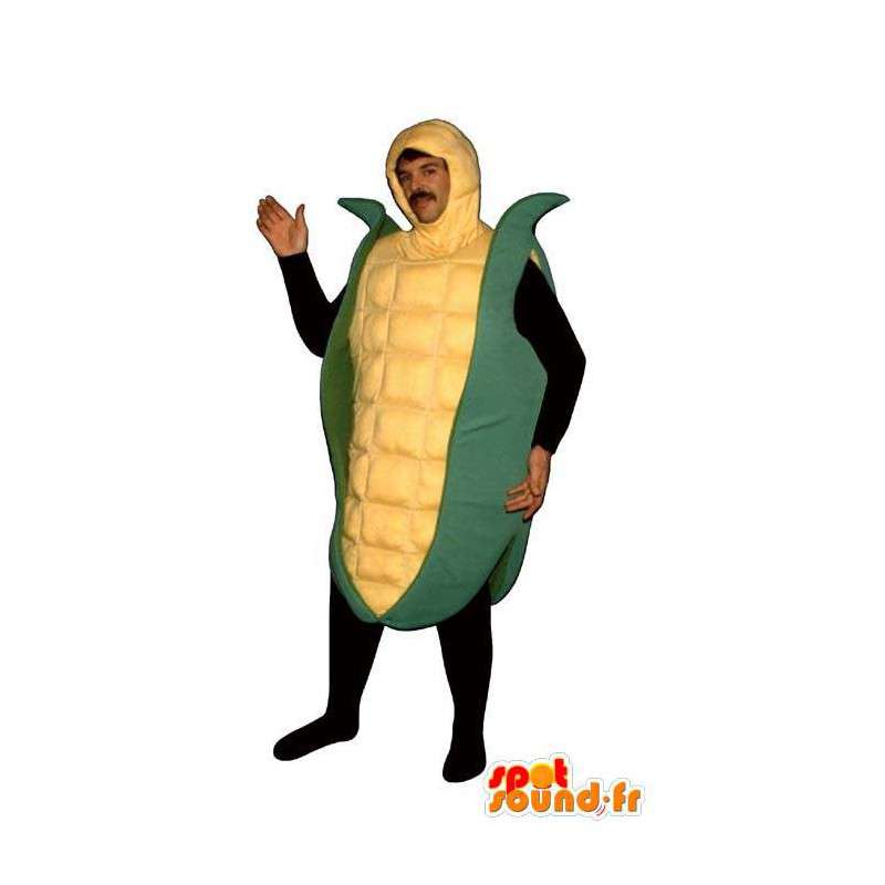 Cob maskot gigant mais. Corn Costume - MASFR007227 - vegetabilsk Mascot