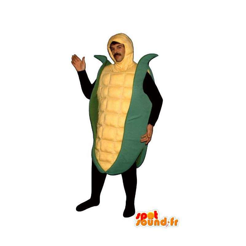 Mascot giant corn cob. Corn Costume - MASFR007227 - Mascot of vegetables