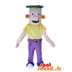 Mascot Ferb, TV series Phineas and Ferb - MASFR028513 - Mascots famous characters