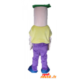 Mascot Ferb, TV-Serie Phineas und Ferb - MASFR028513 - Maskottchen berühmte Persönlichkeiten