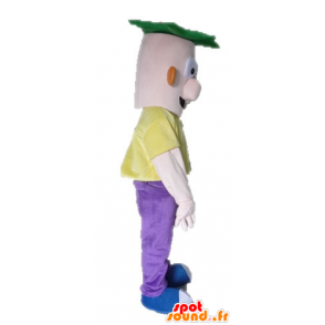 Mascot Ferb, series de televisión Phineas y Ferb - MASFR028513 - Personajes famosos de mascotas