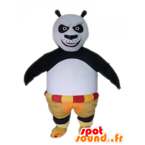 Mascot Po, famoso desenho animado panda Kung Fu Panda - MASFR028515 - Celebridades Mascotes