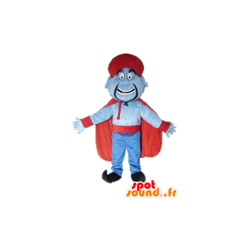 Genie maskot, berømt Aladdin karakter - Spotsound maskot kostume