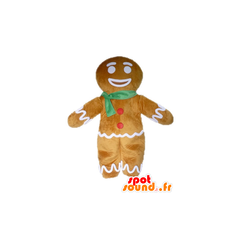 Mascot Gingy, beroemde personage in Shrek - MASFR028519 - Celebrities Mascottes