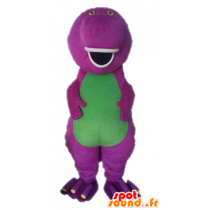 Mascot Barney berømte lilla dinosaur tegneserie - MASFR028522 - Dinosaur Mascot