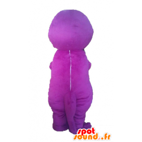 Mascot Barney berømte lilla dinosaur tegneserie - MASFR028522 - Dinosaur Mascot