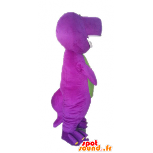Mascot Barney berømte lilla dinosaur tegneserie - MASFR028522 - Dinosaur Mascot