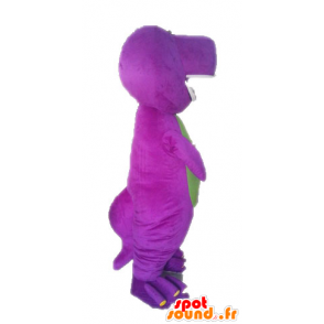Mascot Barney berømte lilla dinosaur tegneserie - MASFR028522 - Dinosaur Mascot