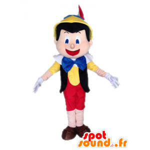 Mascot Pinocchio, berømt tegneseriedukke - Spotsound maskot