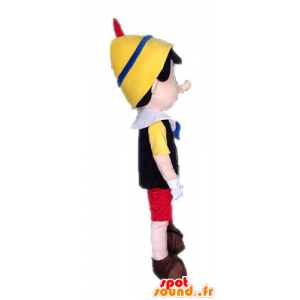 Mascotte de Pinocchio, célèbre pantin de dessin animé - MASFR028523 - Mascottes Personnages célèbres