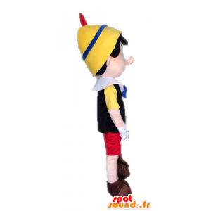 Mascot av Pinocchio, den berømte dukke tegneserie - MASFR028523 - kjendiser Maskoter