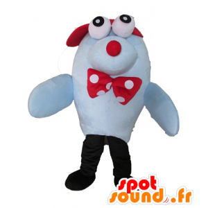 Mascotte de phoque, d'otarie bleue - MASFR028532 - Mascottes Phoque