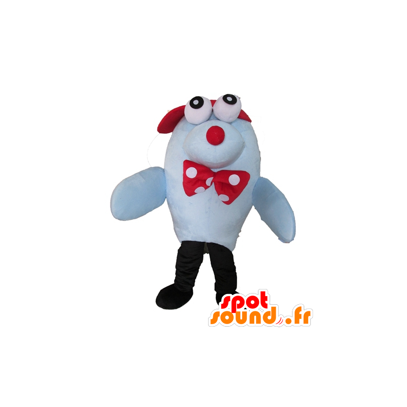 Seal mascotte, blauw zeeleeuw - MASFR028532 - mascottes Seal