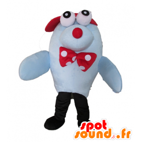Sel maskot, blå sjøløver - MASFR028532 - Maskoter Seal