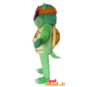 Mascot tartaruga verde, tartaruga ninja - MASFR028534 - Mascotes tartaruga