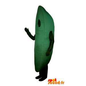 Banana verde gigante traje - MASFR007234 - frutas Mascot