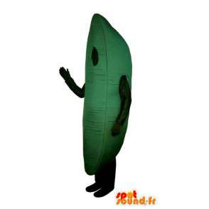 Banana verde gigante traje - MASFR007234 - frutas Mascot