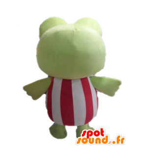 Mascot vihreä sammakko, jättiläinen, hauska - MASFR028537 - sammakko Mascot