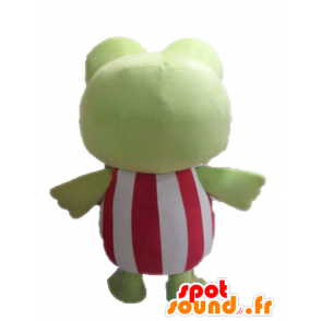 Mascotte rana verde, gigante, divertente - MASFR028537 - Rana mascotte