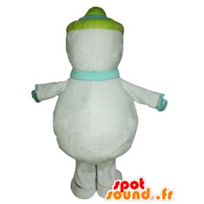 Sneeuwman mascotte reus sneeuw. winter Mascot - MASFR028540 - Kerstmis Mascottes