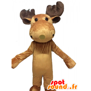 Mascot elanden, kariboes. Giant rendier mascotte - MASFR028541 - Forest Animals