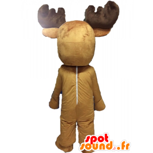 Mascot hirvi, caribou. Giant poro maskotti - MASFR028541 - Animaux de la forêt