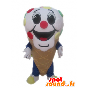 Cone Mascot reus ijs. Mascot ijs - MASFR028543 - Fast Food Mascottes