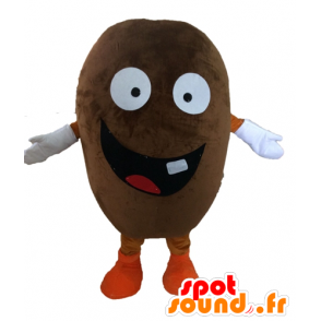 Coffee Bean Mascot. gigant kakao fasoli maskotka - MASFR028545 - Fast Food Maskotki