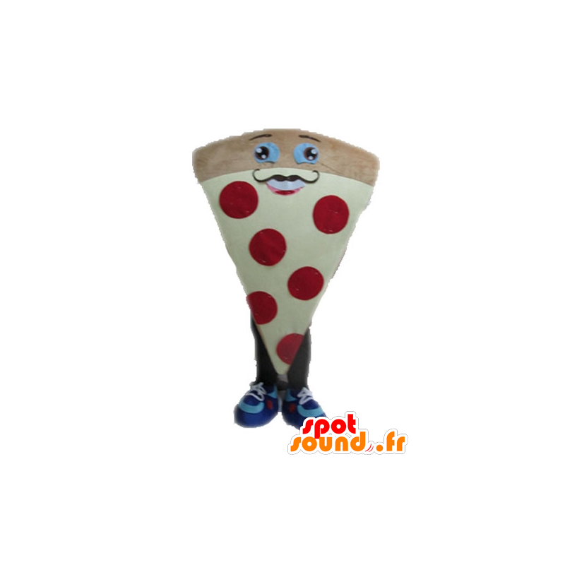 Mascotte de pizza géante. Mascotte de part de pizza - MASFR028550 - Mascottes Pizza