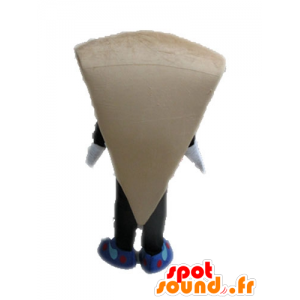 Mascotte de pizza géante. Mascotte de part de pizza - MASFR028550 - Mascottes Pizza