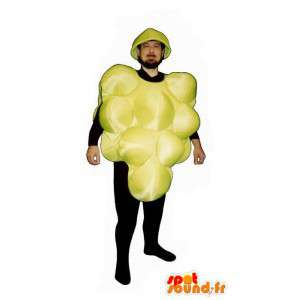 Costume de grappe de raisin, verte, géante - MASFR007239 - Mascotte de fruits