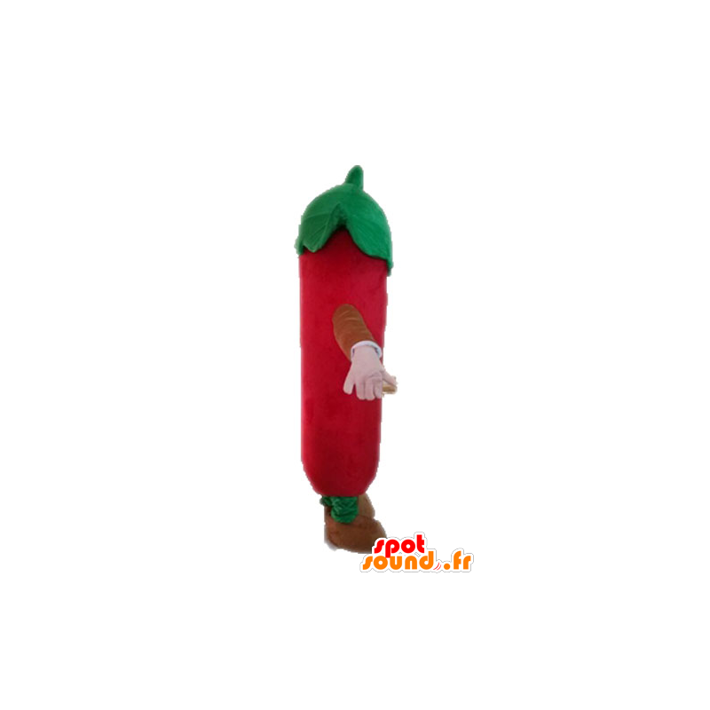 Mascotte gigante peperoncino. Messicano spezie mascotte - MASFR028555 - Mascotte di verdure