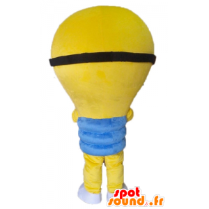 Mascot bombilla amarilla gigante. La mascota Minions - MASFR028558 - Bulbo de mascotas