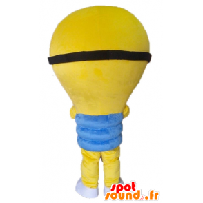 Mascot giant yellow bulb. Mascot Minions - MASFR028558 - Mascots bulb