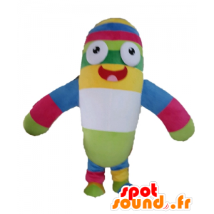 La mascota de peluche multicolor. píldora de color de la mascota - MASFR028559 - Mascotas sin clasificar